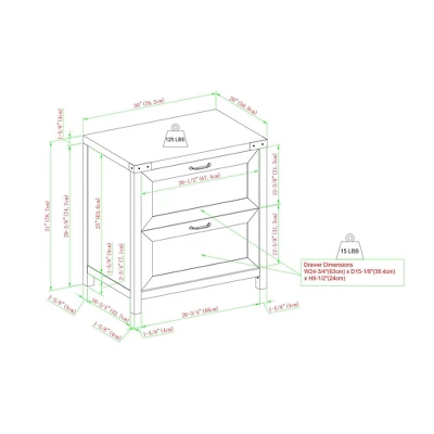 Rustic Farmhouse 2 Drawer File Cabinet - Saracina Home Rustic Farmhouse 2 Drawer File Cabinet - Saracina Home -Saracina Home GUEST ce05d634 a539 4a58 b7fc 0d5df5749416