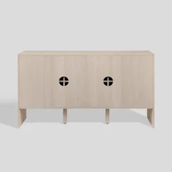 Modern Staggered Vertical Accent 3 Door Sideboard - Saracina Home 3 Modern Staggered Vertical Accent 3 Door Sideboard - Saracina Home -Saracina Home GUEST d155b864 442c 48b8 a49f 4abbde8f94db