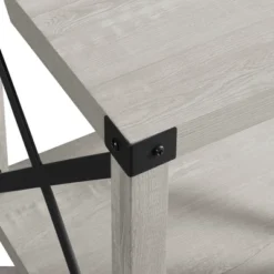 Sophie Rustic Industrial X Frame Side Table - Saracina Home 4 Sophie Rustic Industrial X Frame Side Table - Saracina Home -Saracina Home GUEST d2bc7a70 a6d7 44e2 9ef8 92f1a3ae1ed2