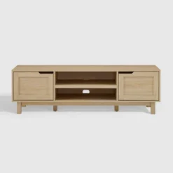 Modern Transitional 2 Door Storage TV Stand For TVs Up To 65" - Saracina Home 9 Modern Transitional 2 Door Storage TV Stand For TVs Up To 65" - Saracina Home -Saracina Home GUEST d2d3142c 5fd8 4607 99f7 08a2d5149653