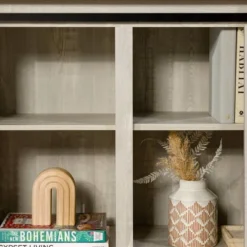 Modern Transitional Sliding Barndoor TV Stand For TVs Up To 65"- Saracina Home 8 Modern Transitional Sliding Barndoor TV Stand For TVs Up To 65"- Saracina Home -Saracina Home GUEST d3087714 89cf 49a7 a646 e6be363a03a6