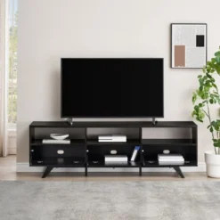 Mid-Century Modern Low TV Stand With Storage For TVs Up To 80" - Saracina Home 4 Mid-Century Modern Low TV Stand With Storage For TVs Up To 80" - Saracina Home -Saracina Home GUEST d3cb86c7 c131 4ac5 849f d42c4bc78f3a