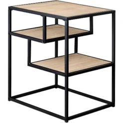 Modern 3 Tier Side Table - Saracina Home 9 Modern 3 Tier Side Table - Saracina Home -Saracina Home GUEST d5c36f2e d89e 461f af0f d5716f27255b