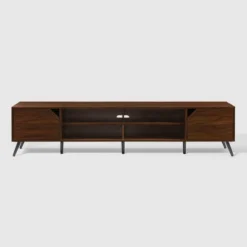 Mid-Century Modern Wide Storage TV Stand For TVs Up To 90" - Saracina Home -Saracina Home GUEST db3558b9 cdff 4119 b887 0778378e077d