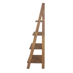 68.25" Boho 4 Tier Solid Wood Ladder Bookshelf Plant Stand - Saracina Home -Saracina Home GUEST dcebb02b ce9e 4efa aa43 b3b4bbe0ac56
