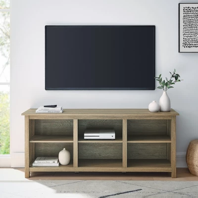 Mission Slatted Media Console TV Stand for TVs up to 65" - Saracina Home Mission Slatted Media Console TV Stand For TVs Up To 65" - Saracina Home -Saracina Home GUEST df82b7f3 d7dd 4067 bd45 705a28c0269a