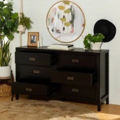 Classic Horizontal Bedroom 6 Drawer Dresser - Saracina Home -Saracina Home GUEST e0ff0d22 6ffd 4d90 beb5 d9cf712e860b