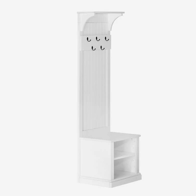 Waylon Rustic Farmhouse Solid Wood Tall Hall Tree - Saracina Home Waylon Rustic Farmhouse Solid Wood Tall Hall Tree - Saracina Home -Saracina Home GUEST e33932e1 f9a8 49e6 8f98 942aa206a60c