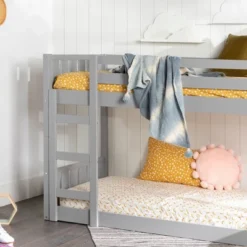 Twin Over Twin Wood Detachable Slat Bunk Bed - Saracina Home -Saracina Home GUEST e5eb4fe9 f17b 429e a72b dbad1aa70275