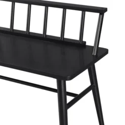 Transitional Low-Back Spindle Entryway Bench - Saracina Home -Saracina Home GUEST e8b82c08 1f22 4fa6 b51c 656dba63a11a