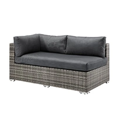 4pc Metal Multi-Shade Rattan Sectional - Gray - Saracina Home 4pc Metal Multi-Shade Rattan Sectional - Gray - Saracina Home -Saracina Home GUEST e8c64951 2970 4fc8 921b 8fa63ae83cd7