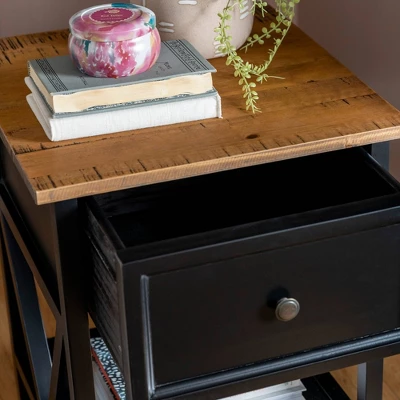 Set of 2 Farmhouse Single Drawer V Frame Nightstands - Saracina Home Set Of 2 Farmhouse Single Drawer V Frame Nightstands - Saracina Home -Saracina Home GUEST e8f7cdca 8d1e 40a3 a260 233a64853d0a