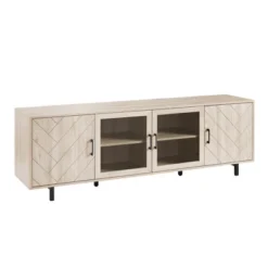 Vik Modern Boho 4 Door Herringbone TV Stand For TVs Up To 80" - Saracina Home 2 Vik Modern Boho 4 Door Herringbone TV Stand For TVs Up To 80" - Saracina Home -Saracina Home GUEST ed5d16ce 4150 442b 90cb a64eda002eff