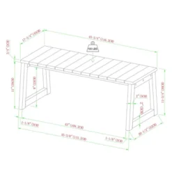 Saracina Home Acacia Slatted Rectangular Patio Coffee Table 4 Saracina Home Acacia Slatted Rectangular Patio Coffee Table -Saracina Home GUEST ed91ea5c ca81 494f bedc f89114c47be4