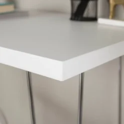 Gibby Modern Glam Hairpin Leg Writing Desk Faux White Marble - Saracina Home 2 Gibby Modern Glam Hairpin Leg Writing Desk Faux White Marble - Saracina Home -Saracina Home GUEST efbabfa8 ae90 4dbf a3e5 0ccd7c160e67