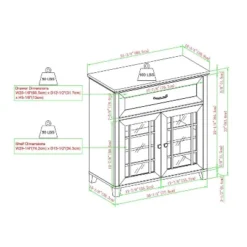 Transitional 2 Door Window Pane Accent Cabinet Dark Walnut - Saracina Home 5 Transitional 2 Door Window Pane Accent Cabinet Dark Walnut - Saracina Home -Saracina Home GUEST f28d8f30 c7cd 4120 b365 7f84e460f726