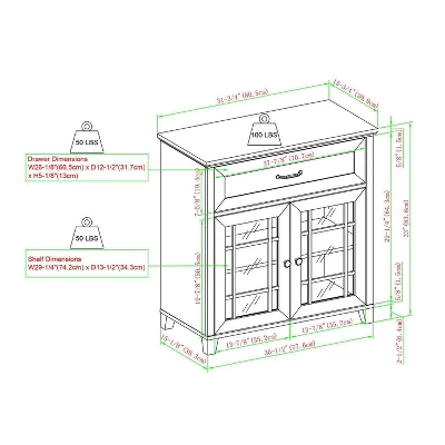 Transitional 2 Door Window Pane Accent Cabinet Dark Walnut - Saracina Home Transitional 2 Door Window Pane Accent Cabinet Dark Walnut - Saracina Home -Saracina Home GUEST f28d8f30 c7cd 4120 b365 7f84e460f726