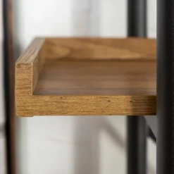 68" 5 Tray Shelf Urban Pipe X Back Bookshelf - Saracina Home 4 68" 5 Tray Shelf Urban Pipe X Back Bookshelf - Saracina Home -Saracina Home GUEST f414af8b f462 42d1 a49d bd9647b53dec