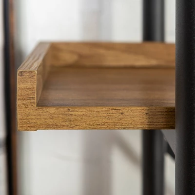 68" 5 Tray Shelf Urban Pipe X Back Bookshelf - Saracina Home 68" 5 Tray Shelf Urban Pipe X Back Bookshelf - Saracina Home -Saracina Home GUEST f414af8b f462 42d1 a49d bd9647b53dec