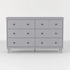 Stiva Classic Mid-Century Modern Horizontal 6 Drawer Dresser - Saracina Home -Saracina Home GUEST f4dc457f 944a 40c0 a054 2f5e4e2fea7e