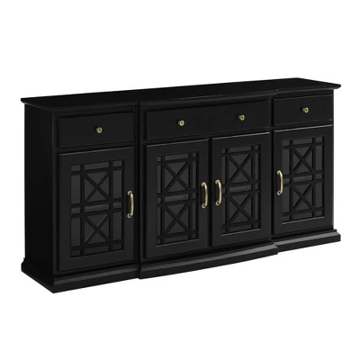 Selma Transitional 3 Tiered Ornate Fretwork Door Sideboard - Saracina Home Selma Transitional 3 Tiered Ornate Fretwork Door Sideboard - Saracina Home -Saracina Home GUEST f6423bcf f2e1 43df 8611 c33e28fdaaab