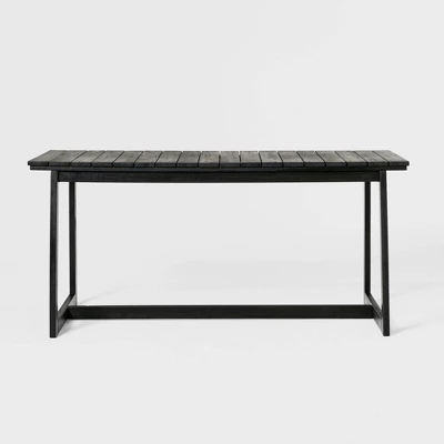 Saracina Home 66" Modern Acacia Slatted Rectangle Outdoor Dining Table Saracina Home 66" Modern Acacia Slatted Rectangle Outdoor Dining Table -Saracina Home GUEST f8ecbe12 4a7b 483c bcbb 6027c9604cde