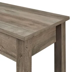 June Rustic Farmhouse Entry Table With Lower Shelf Gray Wash - Saracina Home -Saracina Home GUEST f90f80d5 d45a 4491 9855 678d8643a5c7