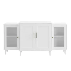 62" 4 Door Tiered Modern Sideboard - Saracina Home -Saracina Home GUEST fa3a5fff 9612 41a1 a36c 3631ebeb85c4