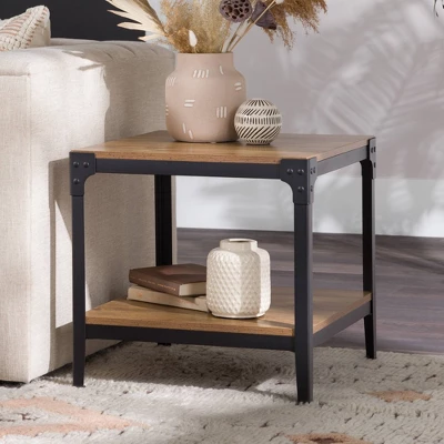 Set of 2 Benny Urban Industrial Angle Iron Side Tables - Saracina Home Set Of 2 Benny Urban Industrial Angle Iron Side Tables - Saracina Home -Saracina Home GUEST fb2a554d 6054 4753 b5b4 44f760fd07d6